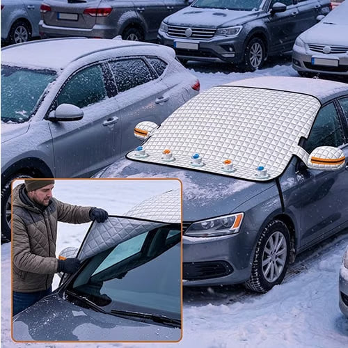 Univerzalna Cerada za Auto – Zaštita od Snijega i Mraza Kvalitetno