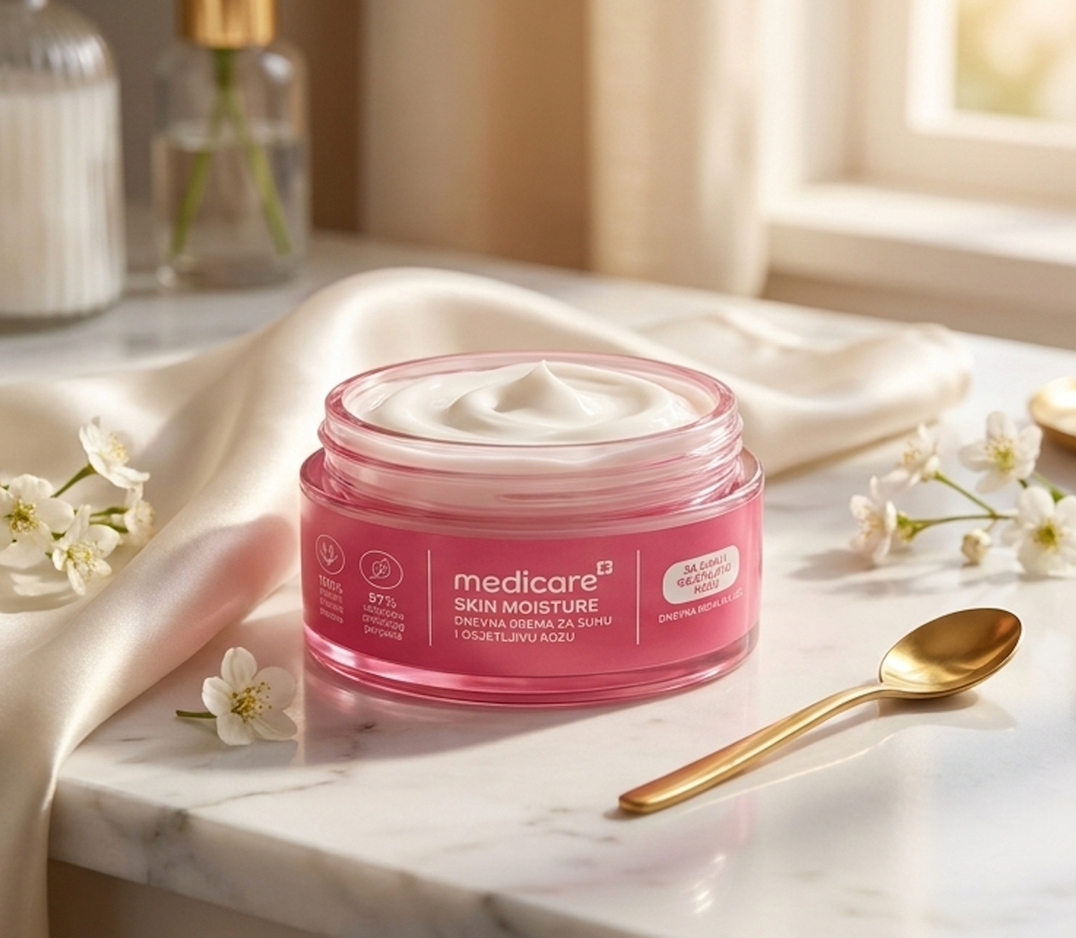 Medicare Skin Moisture – Krema za Suhu i Osjetljivu Kožu | 50 ml Medicare