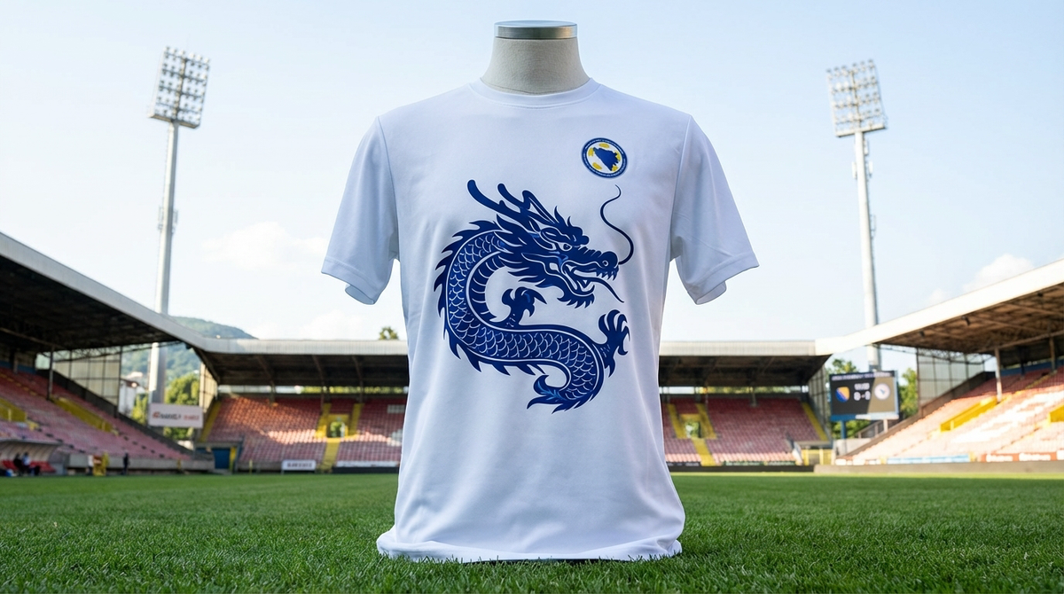 BOSNIA DRAGON Premium Majica – Svjetsko prvenstvo Edition Kvalitetno